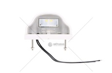 LED osvětlení SPZ bílé W72/408B