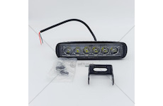 LED pracovní světlo 18W 6LED 6x3W 158x44x40