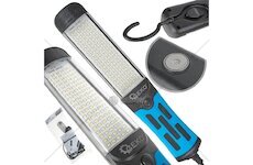 LED pracovní světlo 230 V, 15 W, s magnetem a háčkem - GEKO