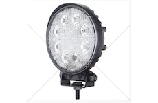 LED pracovní světlo 24W, 12-24V, 8x3W, FI 116mm