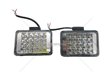 LED Pracovní světlo 4 LED, 10-30V, FI83mm, 2ks v balení