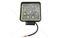 LED pracovní světlo 9LED+ obrysové světlo,12-36V, 110x110x35mm, hliník