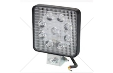 LED pracovní světlo 9W, 10-30V, 9x1W, 109x109x25mm hliníkový obal