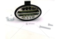 LED pracovní světlo oválné 48LED stroboskop