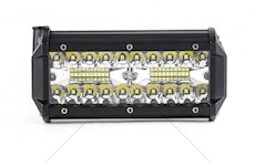 LED Pracovní světlo panel 48 LED 48x3W tři řady 144W, 12-60V