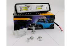 LED pracovní světlo rampa 2xCOB hliník 35mm