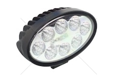 LED pracovní svítilna 10-30V 8x3W LED oválná 140x85x55