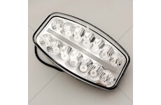 LED přední světlomet + poziční LED 8+50W 12/24V