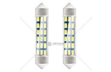 LED STANDARD 3014 18SMD Festoon C5W C10W C3W 41mm White 12V