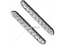 LED světla pro denní svícení DRL 12-36V 10W KPL. sada 2ks AMIO