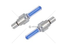 LED svítící čepičky na ventilky 2ks KAXL