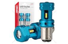 LED žárovky CANBUS 1157 BAY15D P21/5W 4SMD 1860 Bílé 12V 24V AMiO-04253