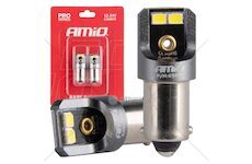 LED žárovky CANBUS PRO T4W BA9S 4x2016 SMD bílé 12V 24V AMIO-03579