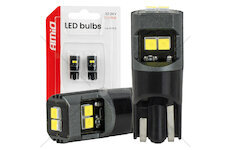 LED žárovky CANBUS T10 2020 6SMD White 12/24V AMIO-05010