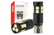 LED žárovky CANBUS T10 W5W 13SMD 3030 White 12V/24V AMiO-04259