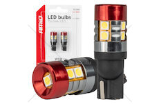 LED žárovky CANBUS T10 W5W 9 SMD 3030 Bílé 12V 24V AMiO-04242