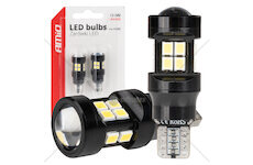 LED žárovky CANBUS T15 W16W 15SMD 2835 Bílé 12V 24V AMiO-04245