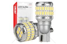 LED žárovky CANBUS T15 W16W 48SMD 4SMD 3014 3030 Bíla 12V 24V AMiO-04261