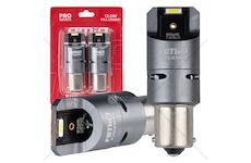 LED žárovky FULL CANBUS PRO BA15S P21W 2x1860SMD bílé 12V 24V AMIO-03603