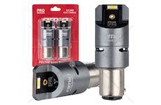 LED žárovky FULL CANBUS PRO BAY15D P21/5W 2x1860SMD bílé 12V 24V AMIO-03605