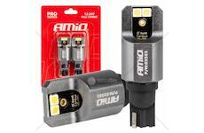 LED žárovky FULL CANBUS PRO T15 W16W 4x3030 SMD Biela 12/24V AMiO-03581