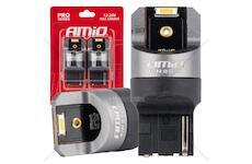 LED žárovky FULL CANBUS PRO WY21W 2x1860 SMD amber 12V 24V AMIO-03600
