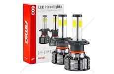 LED žárovky hlavního svícení COB 4Side H7 AMiO