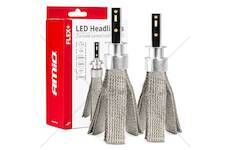 LED žárovky hlavního svícení FLEX+ H1 canbus 6000K 12V 24V AMIO-03655