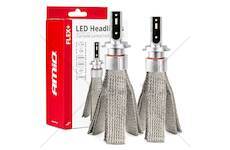 LED žárovky hlavního svícení FLEX+ H7 canbus 6000K 12V 24V AMIO-03659