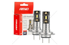LED žárovky hlavního svícení H-mini H7/H18 AMiO