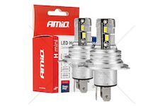 LED žárovky hlavního svícení H4/H19 H-mini Series AMiO-03331