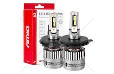 LED žárovky hlavního svícení K3 H4/H19 12V 6000K canbus AMIO-03682