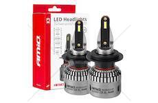 LED žárovky hlavního svícení K3 H7 12V 6000K canbus AMiO-03683