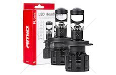 LED žárovky hlavního svícení PL Lens Série H4 AMiO-03667