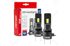 LED žárovky hlavního svícení Série F25 PRO BLACK FULL CANBUS H7 68W 12V 24V AMIO-04720