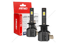 LED žárovky X4-series AVIATOR H1 6500K max 44W AMIO-03761