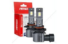 LED žárovky X4-series AVIATOR HB3 9005 HIR1 9011 H10 6500K max 44W AMIO-03766