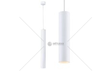 LED závěsné světlo, bílá tuba 8W, 230V KAXL