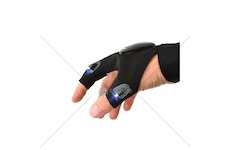 Lehká rukavice s LED osvětlením pro mechaniky GEKO