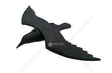 Letící havran - strašák ptáků a hlodavců