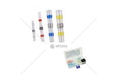 Letovací spojky s cínem a smršťovací bužírkou, sada 100ks GEKO