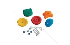 Lezecké úchyty mix (kameny) - velké, sada 5ks KAXL