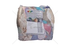 Lisovaný textil, páraná bavlna barevná světlá 10kg