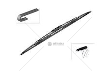 Lišta stěrače 700mm s tryskou scania r od 2016 0249262_A