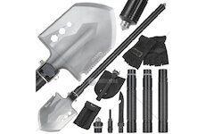 Lopatka skládací taktická, multifunkční, Black Survival Series - GEKO