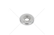 Magnet neodymový s montážním otvorem 14x3mm, kulatý 10ks GEKO