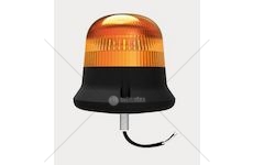 Maják 12/55V diodový žlutý šroub střed FRISTOM FT-150SCDFLED