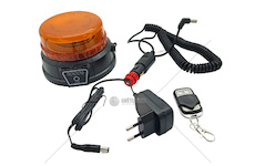 Maják oranžový 12/24V LED bateriový AKU4400mA