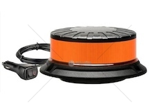 Maják oranžový LED 12-24V 36LED 52x94mm upevnění na magnet