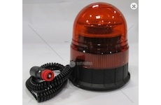 Maják oranžový  LED 12-24V magnetický/3-úchyty 